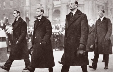 V. György temetési menete, 1936. január